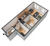 Hawthorne Apartments 1 Bedroom A Floor Plan